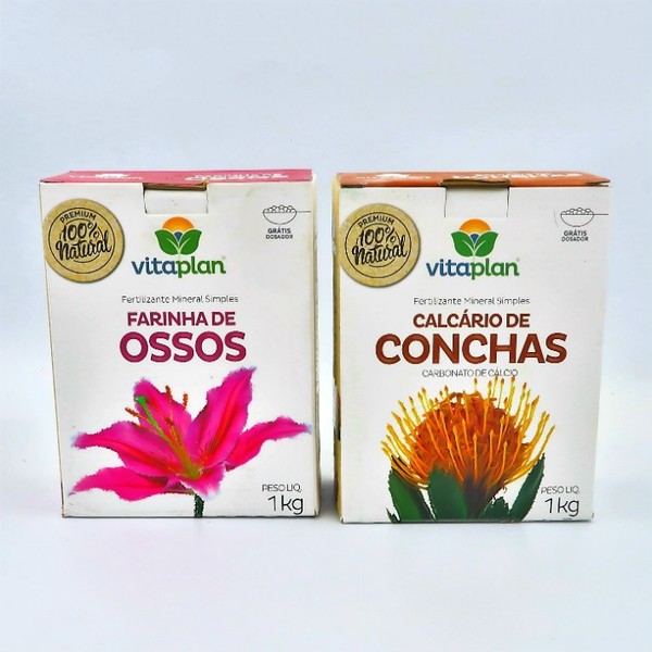 Farinha De Ossos + Calcario De Conchas - Vitaplan