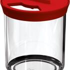 Farinheira Pequena Com Tampa Vermelho - Uz