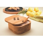 Farinheira Tramontina Em Madeira Muiracatiara Com Colher De B