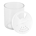 Farinheiro Porta Condimentos Tampa Giratória Com Dois Dosador