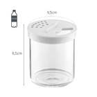 Farinheiro Porta Condimentos Tampa Giratória Com Dois Dosador