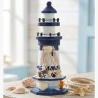 Farol Artesanal Decoração Náutico Casa Praia Marítimo 24cm