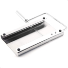 Fatiador Cortador De Queijo Frios Manual A Fio De Aço Inox Mu