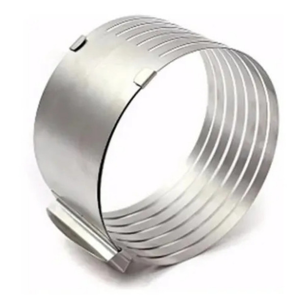 Fatiador De Bolo Molde Bolos Em Camadas Aro Inox Wincy