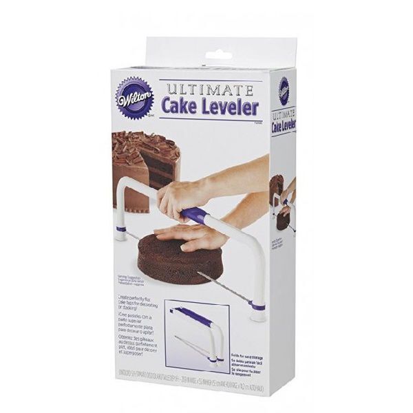 Fatiador e nivelador de bolo em serra dobrável Wilton 45x7,5cm