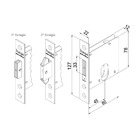 Fech. Haga Asa De Avião Porta De Correr - Banheiro - 4603