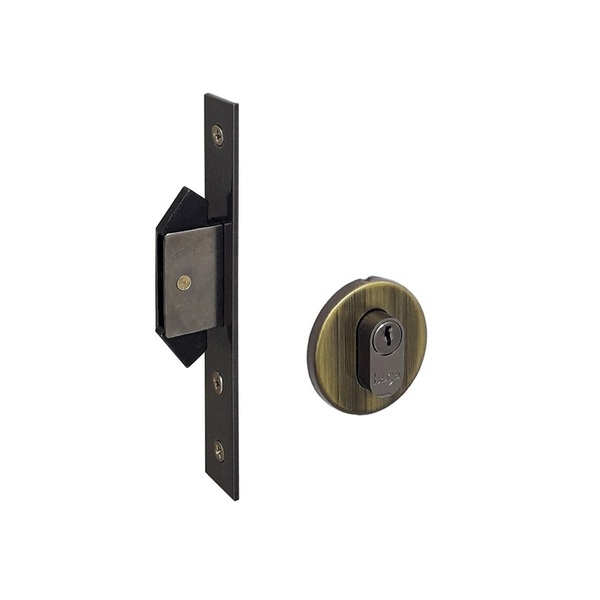 Fech. Haga - Asa De Avião Porta De Correr - Externa - 4509