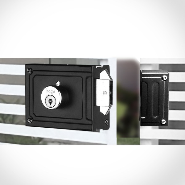 Fech. Sobrepor  Lingueta Asa De Avião P/ Portão Correr 0337