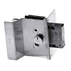 FECHADURA ELETRICA C/RECORTE NATURAL INOX 12V P/PORTA VIDRO 1 FOLHA HDL