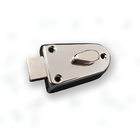 Fech Haga Sobrepor Onibus/cortafogo 355 Cromada 90mm