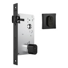 Fechadura 1601 Rolete Para Porta Pivotante Roseta Quadrada Pr