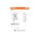 Fechadura 1800/21 Espelho Inox Stam