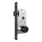 Fechadura 1800/21 Externa Tetra Chave Espelho Preto Fosco 40m