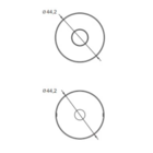 Fechadura 3700 Classic Banheiro 55mm Roseta Cromada Stam