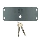 Fechadura 3f 1112 Tetra Trava Central Porta Enrolar Preto