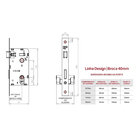 Fechadura 3f 40mm 71611050cr - Banheiro