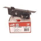 Fechadura 3f 522/11250 Preto Perfil Estreito Macaneta Alavanca