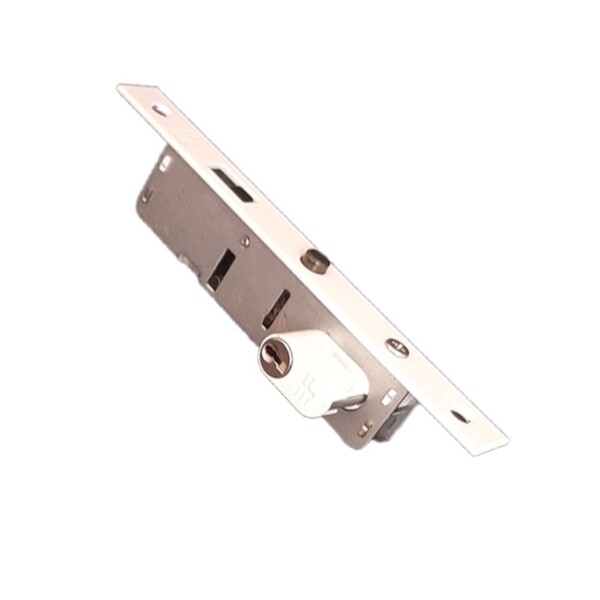 Fechadura 3f 6115/50br-s Bran Perfil Estreito Bico Papagaio