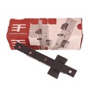 Fechadura 3f 6115/50pp-s Preto Perfil Estreito Bico Papagaio