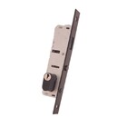 Fechadura 3f 6115/50pp-s Preto Perfil Estreito Bico Papagaio