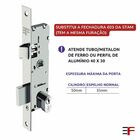 Fechadura 3f Perfil Estreito Macaneta Alav 522/11250 Cr