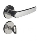 Fechadura 401 Com Roseta Cromado Banheiro Cromado