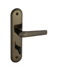 Fechadura 403 Com Espelho Bronze Oxidado Banheiro Bronze