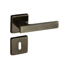 Fechadura 408 Com Roseta Bronze Oxidado Interna Bronze