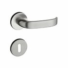 Fechadura 413 Com Roseta Cromo Acetinado Interna  Cromo Aceti