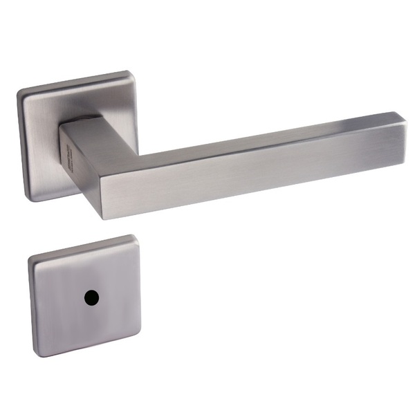 Fechadura 455 St2 55mm Escovada Roseta Quadrada Lafonte - Ban