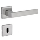 Fechadura 455 St2 55mm Escovada Roseta Quadrada Lafonte - Int