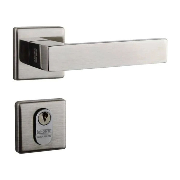 Fechadura 456 Residence Externa St1r Ros325 40mm Aço Inox Lix