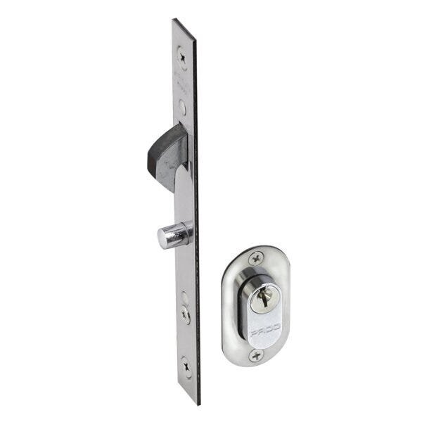 Fechadura 810 Porta De Correr Cromado  Cromado