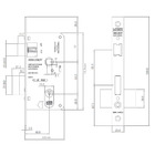 Fechadura 880 Residence Banheiro St1r Ros325 40mm Inox Lixado