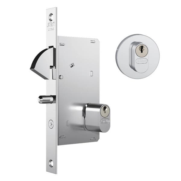 FECH. PORTA CORRER MAD. 950 ROSETA RD. INOX 13833