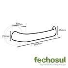 Fechadura  Imab Duna Antique Interna - 55mm