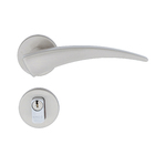 Fechadura com Roseta Acetinada para Porta de Entrada 55mm Simples Esplendore Pado