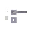 Fechadura Acqua Star Grafite Escovado Interna