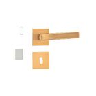 Fechadura Acqua Star Red Gold Escovado Interna