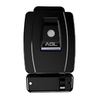 Fechadura Al100 42mm Interna Tetra Conve 12v Botão Preta Agl