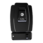 Fechadura Al100 Ajustável Interna Furaç Especi 12v Preta Agl