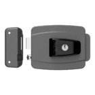 Fechadura Al100r 42mm Cilindro Ajustável 12v Chave Cinza Agl