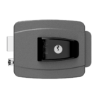 Fechadura Al100r 42mm Cilindro Ajustável 12v Chave Cinza Agl