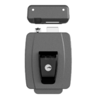 Fechadura Al100r 42mm Cilindro Ajustável 12v Chave Cinza Agl