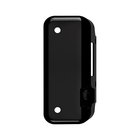 Fechadura Al100r 42mm Com Botão E Chave Tetra 12v Preta Agl