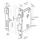 Fechadura Aliança Home Externa 55011 Bl