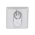 Fechadura Aliança para Porta de Entrada Polido 40mm Chave Simples Premium