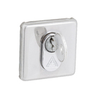 Fechadura Aliança para Porta de Entrada Polido 40mm Chave Simples Premium