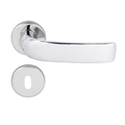 Fechadura Aliança para Porta Interna Cromado 40mm Chave Simples Home