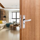 Fechadura Aliança Simples para Porta Interna Polido 40mm Aço Inox 2700/41